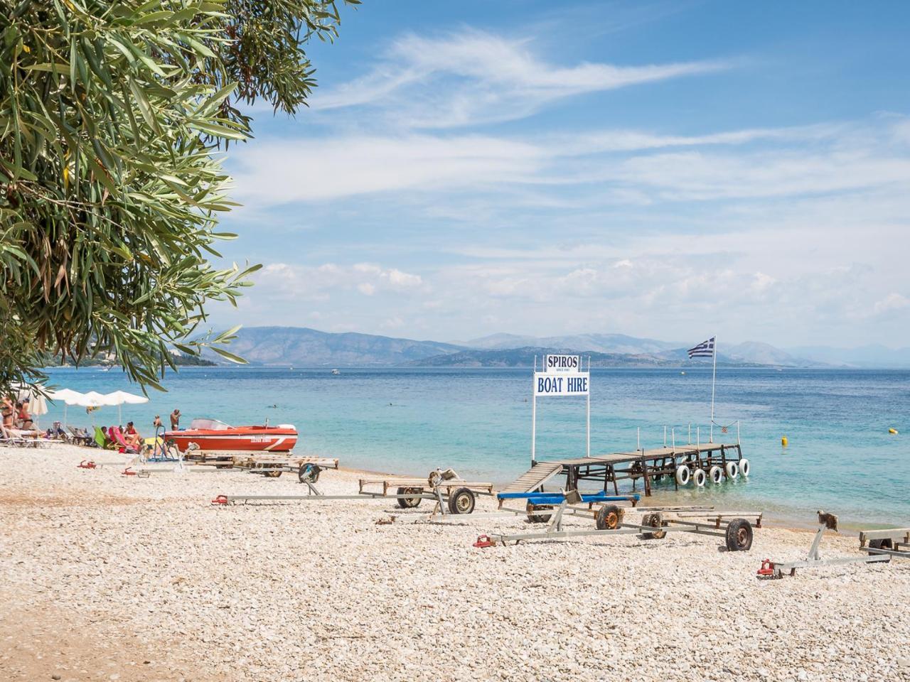 Barbati Beach Bungalow Ngoại thất bức ảnh